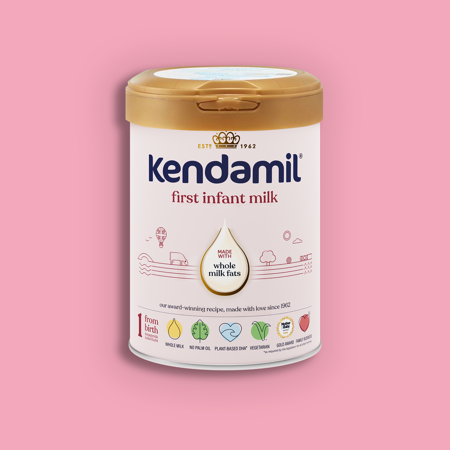 SỮA KENDAMIL NGUYÊN KEM SỐ 1 (0-6 THÁNG)