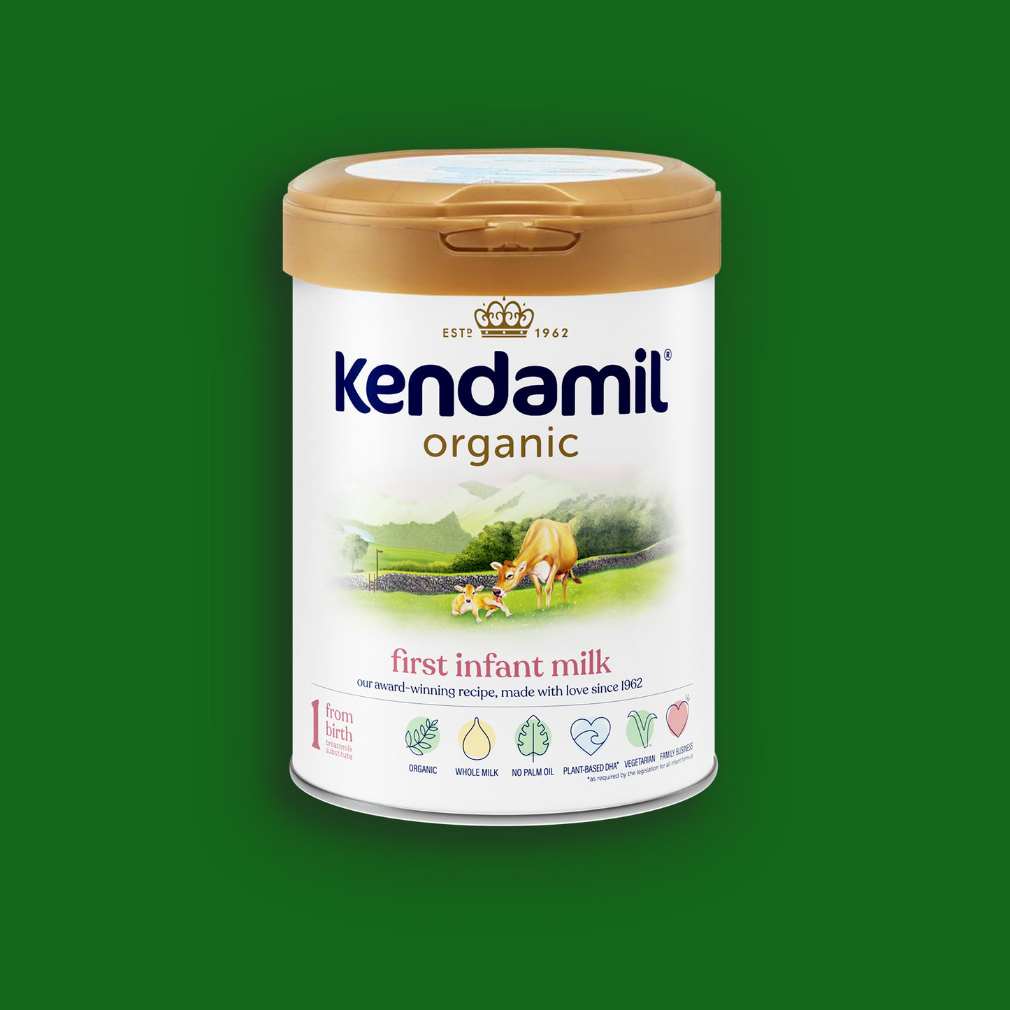 SỮA KENDAMIL NGUYÊN KEM ORGANIC SỐ 1 (0-6 THÁNG)