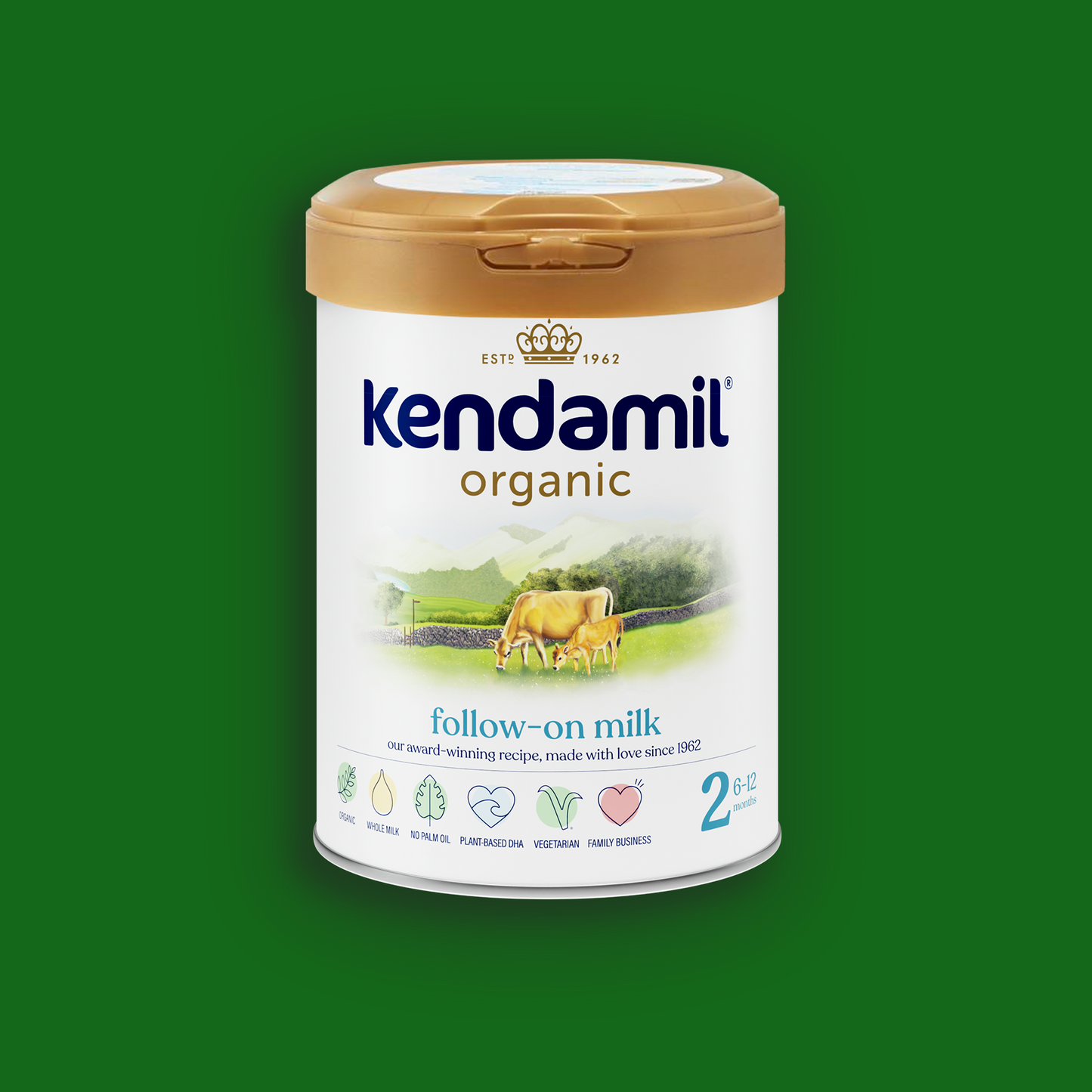 SỮA KENDAMIL NGUYÊN KEM ORGANIC SỐ 2 (6-12 THÁNG)