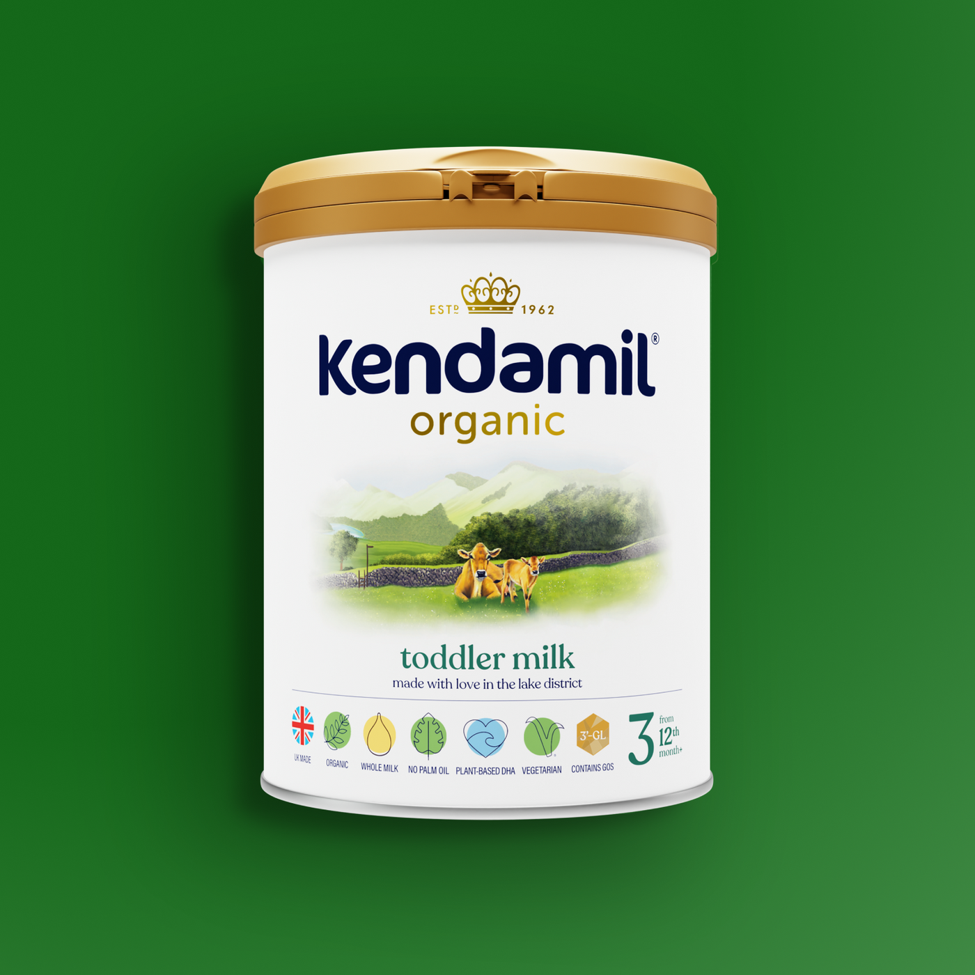 Kendamil Organic Toddler Milk 800g