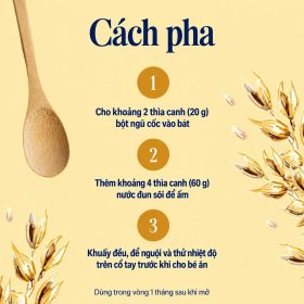 Bộ 7 gói bột ăn dặm vị chuối (từ 6 tháng) 7 x 150g – ảnh 5