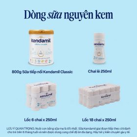 Kendamil Classic Follow-On Ready to Feed – Lốc 18 chai 250ml – ảnh 5