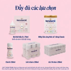 Kendamil Classic Ready to Feed – Lốc 18 chai 250ml – ảnh 6