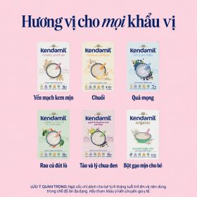 Bộ 7 gói bột ăn dặm vị kem sữa (từ 6 tháng) 7 x 150g – ảnh 4