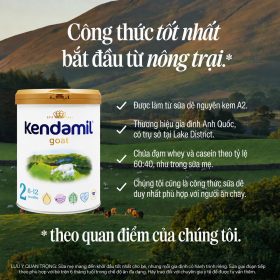Kendamil Goat Follow-On Milk 800g – ảnh 3