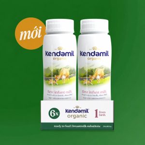 Kendamil Organic Ready to Feed First Infant Milk – Lốc 6 chai 200ml