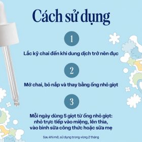 Men Vi Sinh Dạng Giọt Kendamil Pro-Comfort Cho Bé (7.5ml) – ảnh 4
